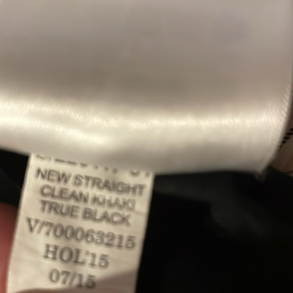 Gap Black Straight Khaki‎ Pants - Picture 8 of 8